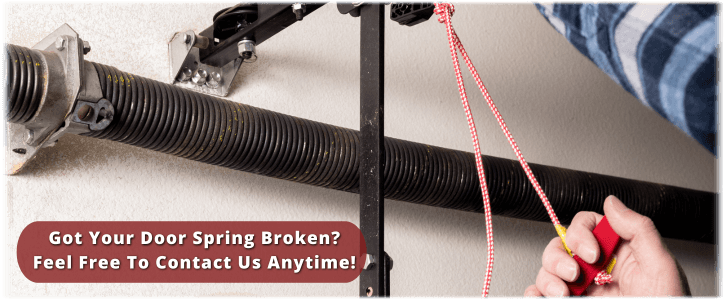 Broken Garage Door Spring Hockessin DE